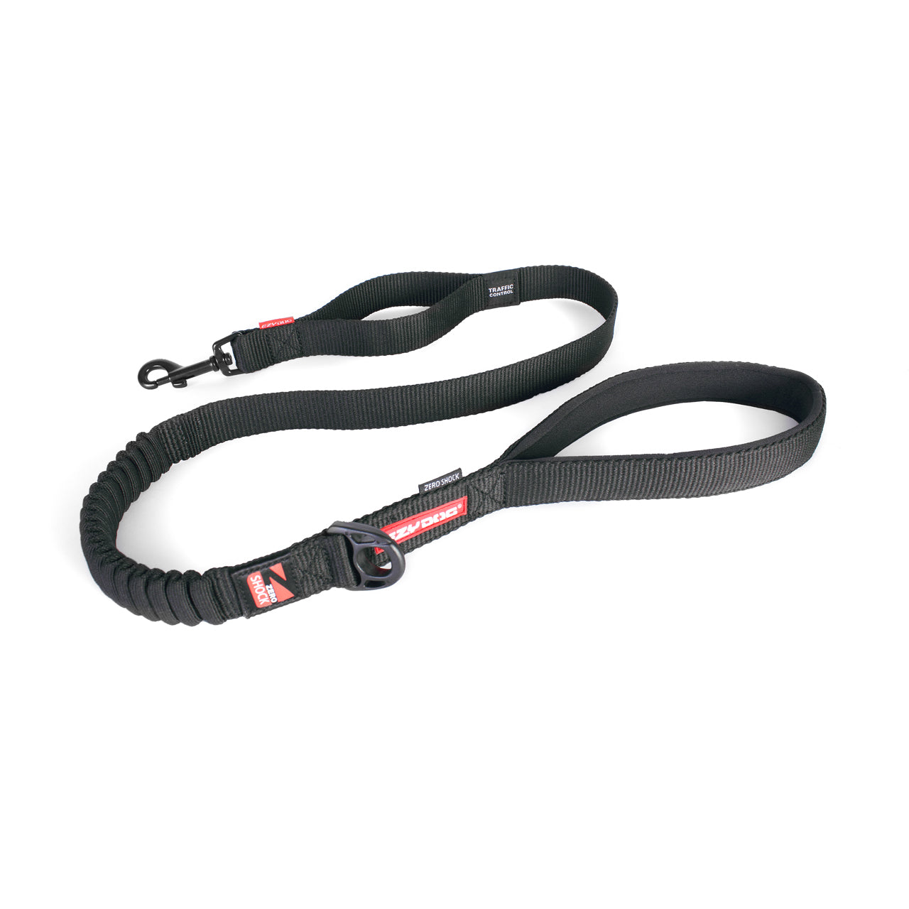 "EzyDog Zero Shock Leash 48"" With Traffic Control"