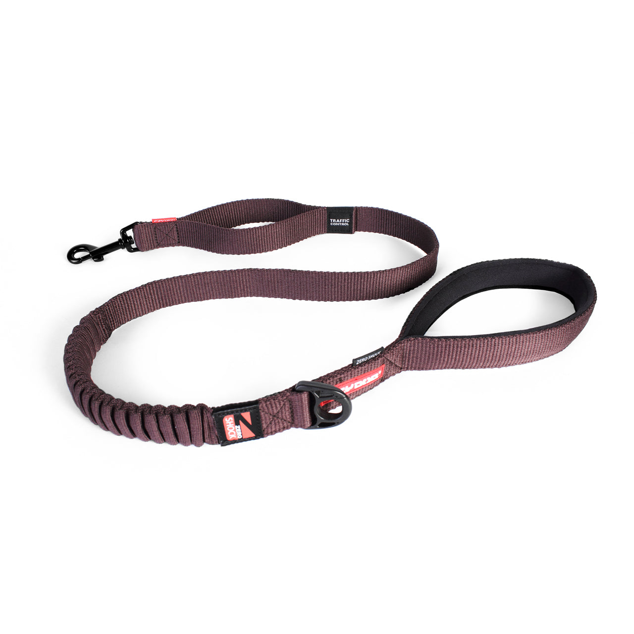 "EzyDog Zero Shock Leash 48"" With Traffic Control"