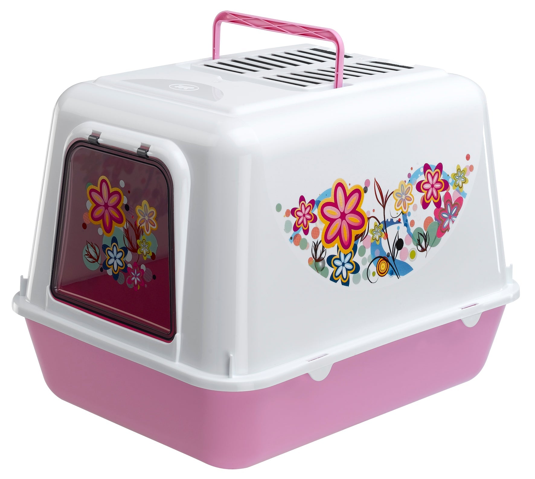 Ferplast Prima Decor Hooded Cat Litter Box