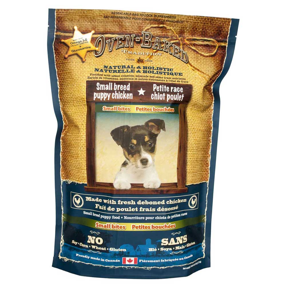 Oven-Baked Tradition Puppy Chicken Small Bites Dry Dog Food